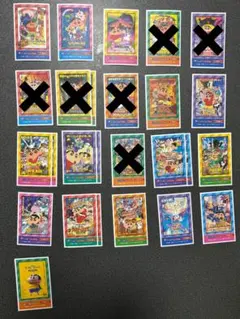 クレヨンしんちゃん 映画ポスターステッカー21枚