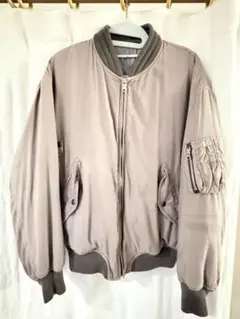 DOMON MA-1 ジャケット Lサイズ バックロゴ ブルゾン ドモン