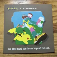 【非売品・新品】Pokémon ポケモン　スターバックス　ステッカー　スタバ