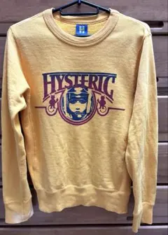 最終値下げ ヒステリックグラマー トレーナー スウェット イエロー 初期モデル