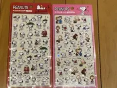 PEANUTS スヌーピー 3Dシール 2シートセット正規品