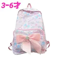 【新品】sanrio マイメロディ リュック キッズ 総柄 リボン ピンク