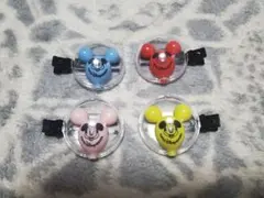 ディズニーリゾート　バルーン　ミッキー　ヘアピン　セット