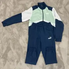 PUMA ジャージ上下セット L ネイビー/ミント