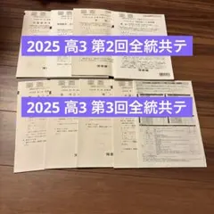 2025年度 第2回・第3回 全統共通テスト模試 まとめ売り