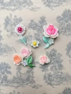 ヴィンテージ　セルロイド　カボションＴset