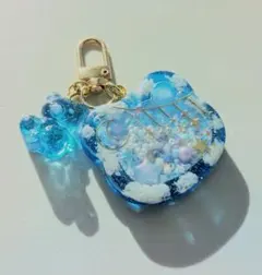 空テーマ レジンチャーム シェイカー　&　くまチャーム