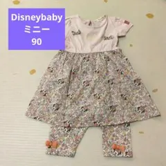 Disney baby ミニー ワンピース 90 セットアップのサムネイル