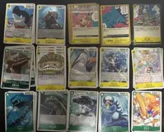 緑黄しらほし デッキ パーツ ワンピースカード　各４枚