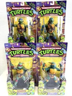 タートルズ レオナルド ドナテロ ラファエロ ミケランジェロ フィギュア 未開封
