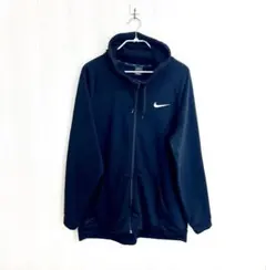 Nike Dri-FIT ブラックパーカー XXL