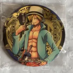ONE PIECE ワンピース 金の輩缶バッジ サンジ - メルカリ