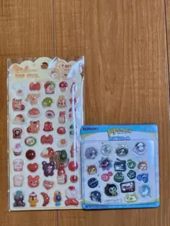 【新品未開封】KONAMI ポップンミュージック　カワぽよシール　ブルーのサムネイル