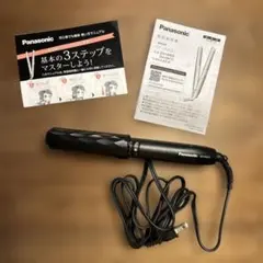Panasonic パナソニック ヘアアイロン 黒 EH-HW23