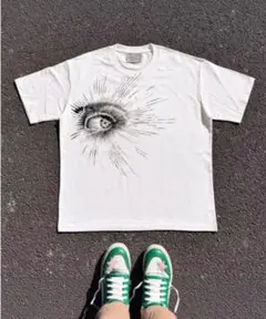 graphic print t opium y2k 00 archive