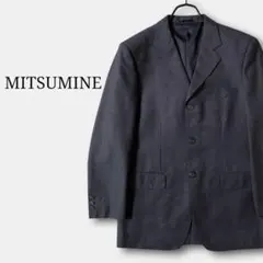 美品✨ミツミネMITSUMINE　イタリア製生地シルク混テーラードジャケットのサムネイル