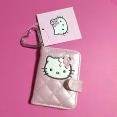 ハローキティ 手帳形ダブルミラー ミニチュアキルト