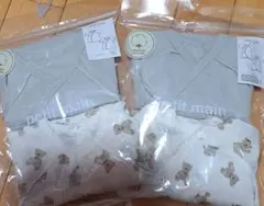 petit main ベビー肌着 短肌着　コンビ肌着