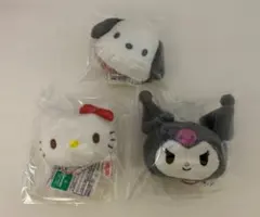 サンリオキャラクターズ ベーシックカラーフェイスマスコットR 3個セット