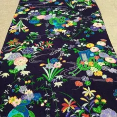 専用帯8025 ○高級 正絹 紅型 全通 袋帯 成り物 - メルカリ