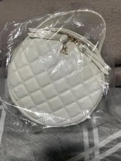 ね*様 NICE CLAUP ノベルティ キルティングショルダーバッグ ホワイト