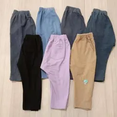 GU サマナルパンツ 90 7枚セット