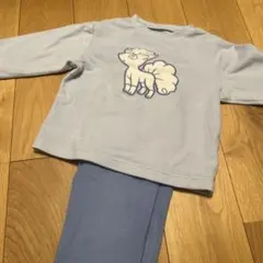 GU ポケモンルームウェア　ロコン　120cm