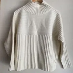 ROPE’ PICNIC セーター　タートルネック　オフホワイト
