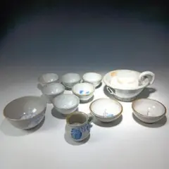 花窯　花田和彦造　湯呑、向付他　11点おまとめ　人気作家　しおり付