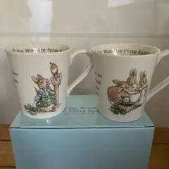 ピーターラビット マグカップ 2個セット