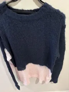 pamm 汽水域のローゲージニット セーター