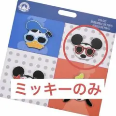 ディズニーストア ピンバッジ 海外 バラ売 ミッキー 1個