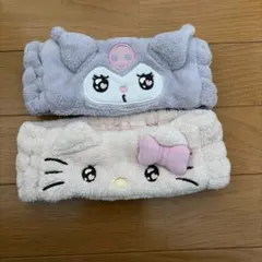 サンリオ エモきゅん キティ クロミ ヘアバンド 2個セット まとめ売り