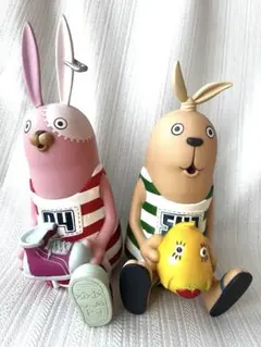 ウサビッチ　貯金箱　プーチン　キレネンコ　ソフビ　フィギュア　キレネンコ足欠損