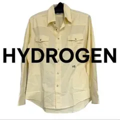 ハイドロゲン メンズ シャツ HYDROGEN イエロー M 長袖 シャツのサムネイル