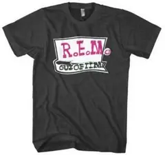（古着）R.E.M. バンドTシャツ L サイズネイビーポーカーズつかさ着用 古着）R.E.M. バンドTシャツ L サイズネイビーポーカーズつかさ