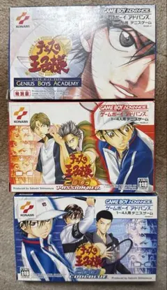 テニスの王子様 ゲームボーイアドバンスソフト3本セット