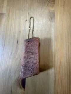 ステーキのキーホルダー