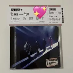 Aぇ! group アルバム Runway 通常盤 ボーディングパス セット