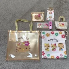 ダイソー　セリア　日焼けキティ　6点セット