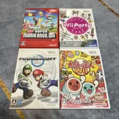 Wii ゲームソフト 4本セット