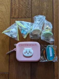 ちいかわミニフィギュア・ネームタグ・ポーチ 6点セット