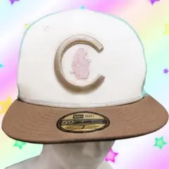ニューエラ　55.8cm 緑✖︎白　NEW ERA キャップ男女
