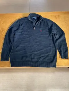 POLO RALPH LAUREN ハーフジップ ケーブルニット LL