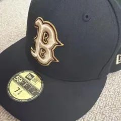 New Era 59FIFTY Bロゴキャップ 7 3/8