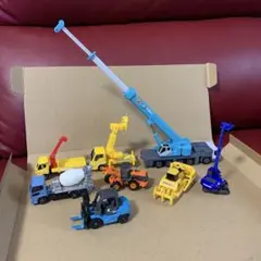 トミカ　コベルコ　コマツ　建築車両　まとめ売り