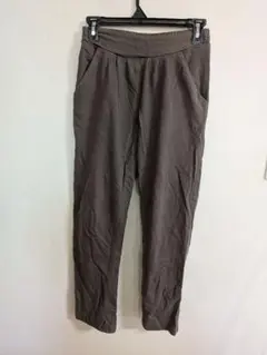 グレー カジュアルパンツ ウエストゴム