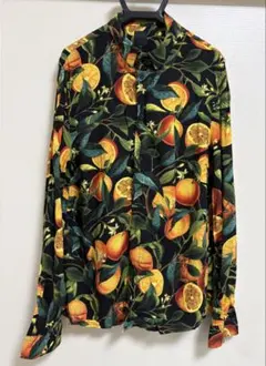 H&M長袖 柄 シャツ　S