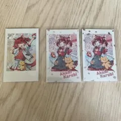 CR LIVE CRフェス チェキ風カード 赤見かるび