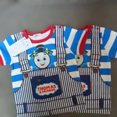 トーマス＆フレンズ 半袖ティシャツ 90cm　２枚　双子